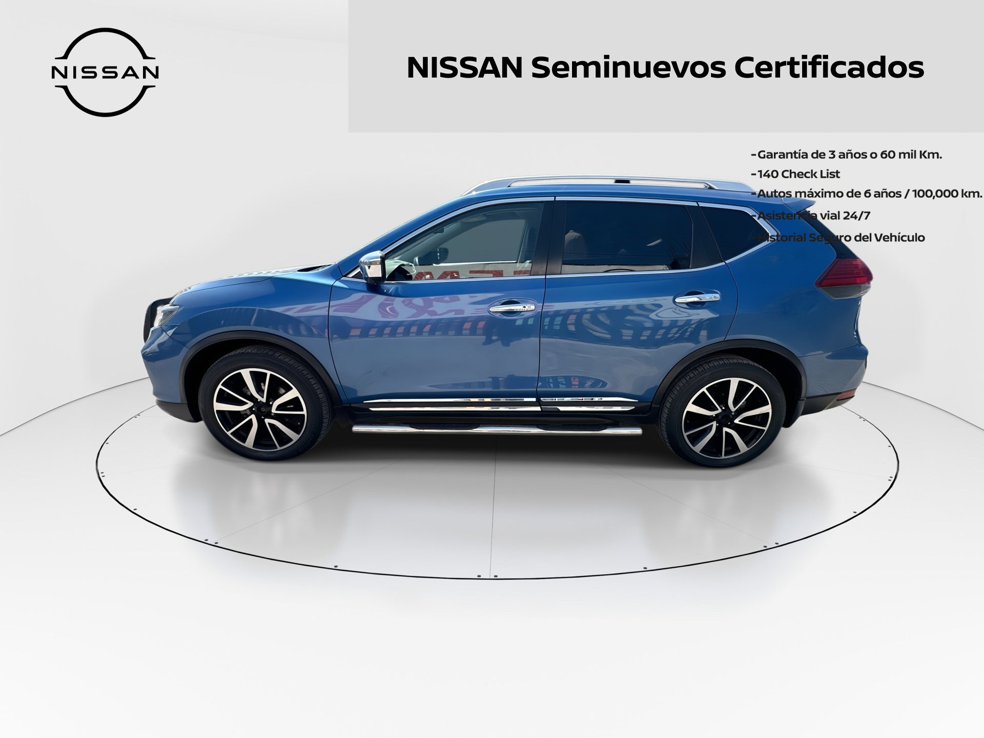 2021 Nissan X-TRAIL 5 PTS EXCLUSIVE CVT PIEL QCP GPS 5 PAS RA-19